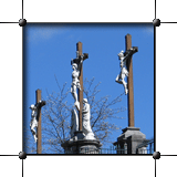 Calvaire de Bétharram · 11e Station · "Jésus meurt sur la croix" · © stockli